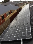 LG Mono-X 250W panels used for a 4kW solar system
