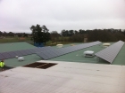 Aquatic centre solar installation