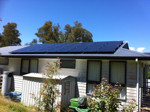 Solar system installed following all Australian standards